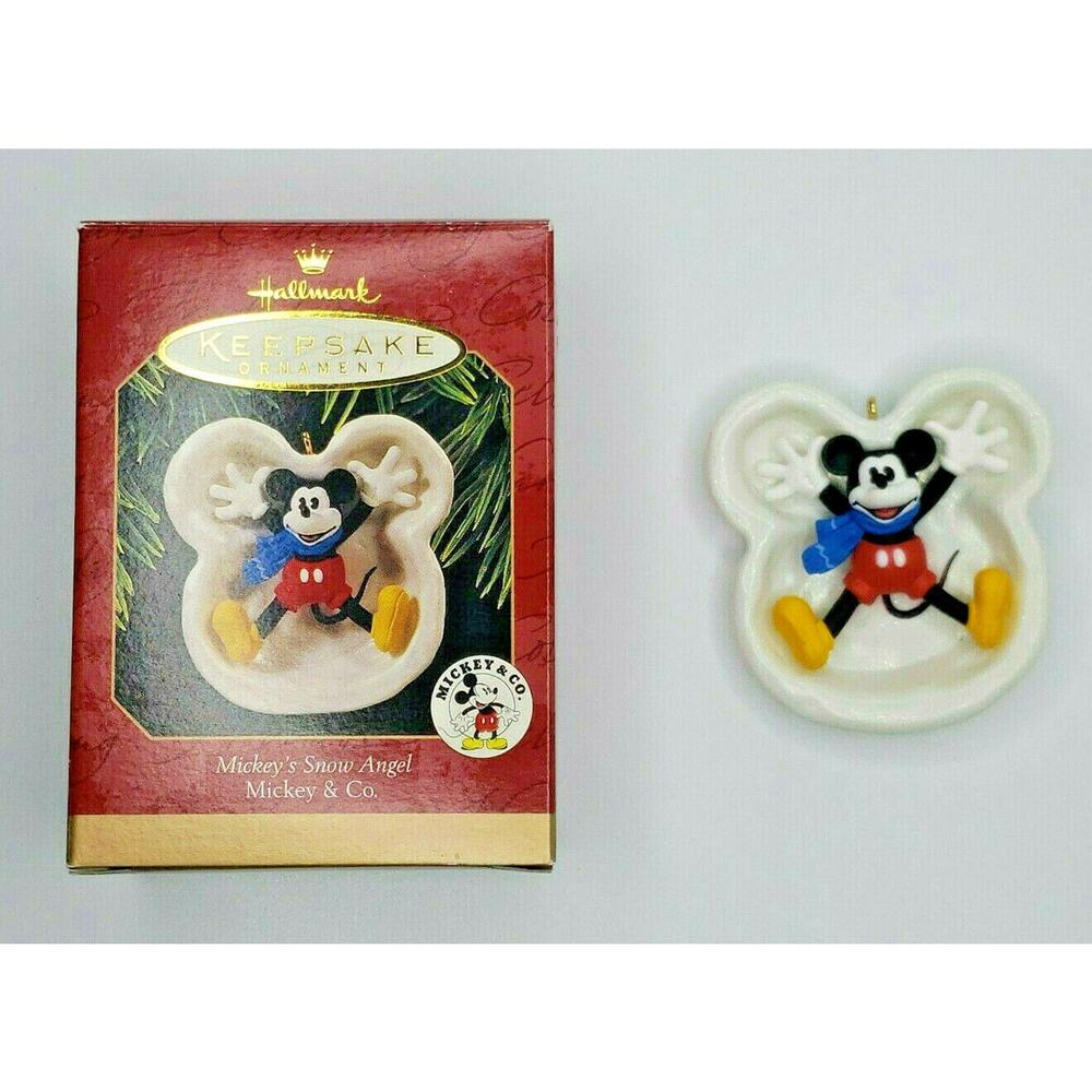 1997‎ Hallmark Mickey's Snow Angel Mickey & Co. Ornament U70/4035